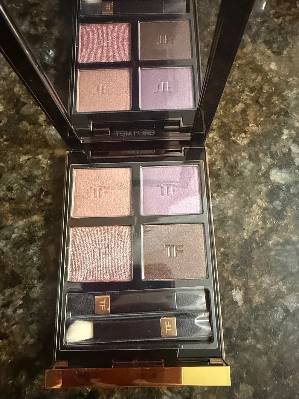 Tom Ford 25 Pretty Baby Eyeshadow Quad - Shimmery Pink and Taupe Shades